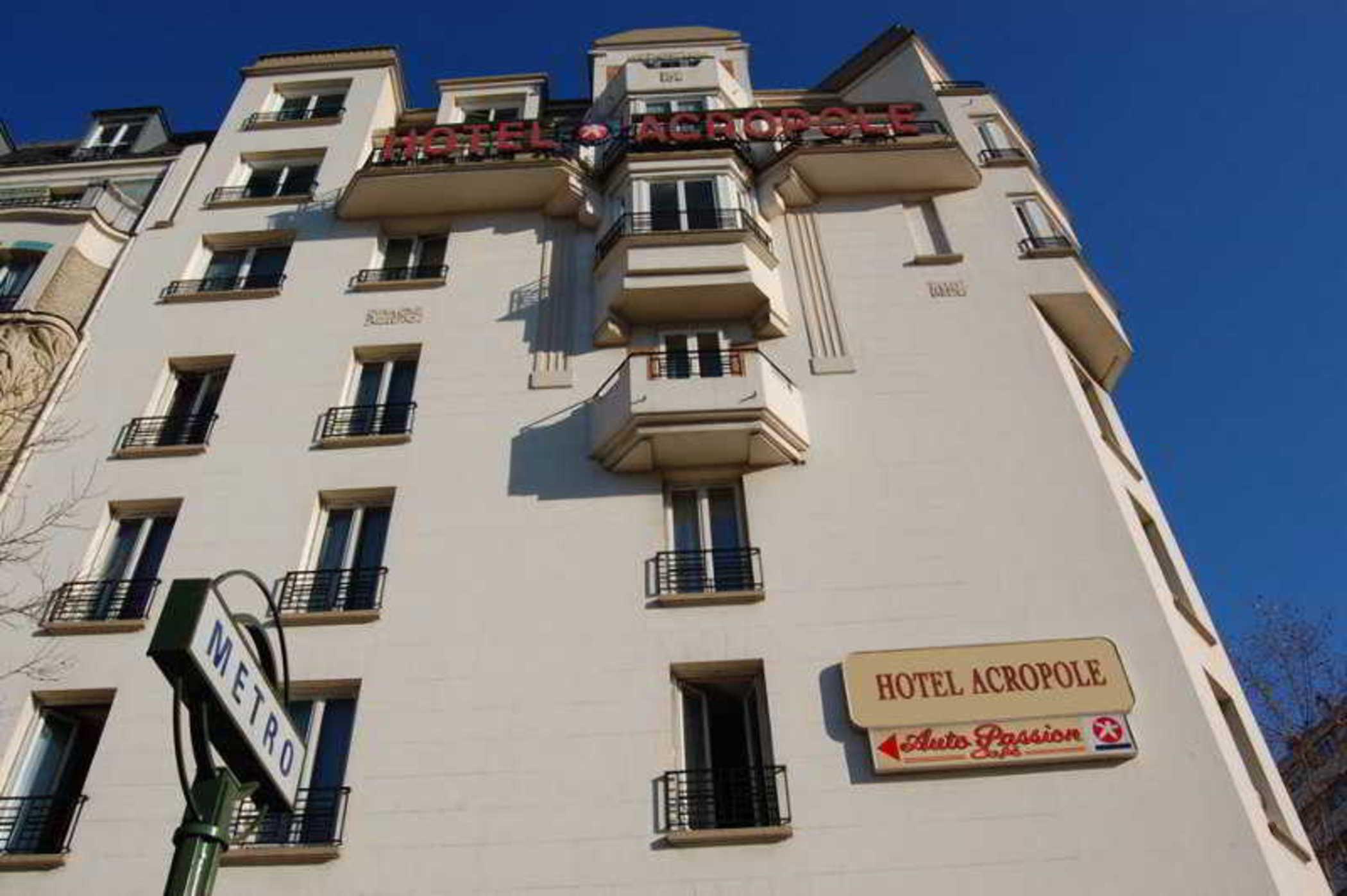 Acropole Hotell Paris Exteriör bild